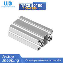 50100 Aluminum Profile Extrusion 50100 European Standard Linear Rail 100mm to 1150mm Length for CNC 3D Printer Parts 2024 - buy cheap