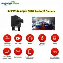 Minicámara IP de 3.0MP, webcam HD gran angular de 170 grados, videovigilancia, P2P, compatible con teléfono inteligente, veiw remoto 2024 - compra barato