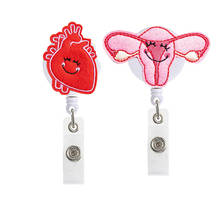 2 Color Fashion Creative Cute Retractable Nurse Badge Reel Clip Badge Holder Students Doctor Id Card Holder 2024 - buy cheap