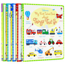 5 Books My First Word Book Children's Story Book English Learning Card Children's Story Coloring Book Art English Learning Card 2024 - buy cheap