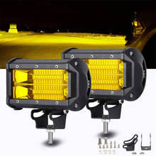 72W Mini Led Light Bar Car Work Fog Bulb Auto Revering Parking Lighting for Tractor Truck 4x4 Off road SUV UAZ Vehicle 2024 - buy cheap