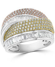 Винтажное женское кольцо с белым кристаллом, обручальное кольцо цвета розового золота и серебра, классические круглые циркониевые Свадебные Кольца для женщин 2024 - купить недорого