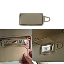 For Mercedes Benz W166 GL/ML/GLE Class 1PC ABS Car Front Sun Visor Make Up Mirror Frame Cover Replacement Case Car Styling 2024 - buy cheap