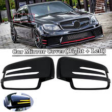 For Mercedes BENZ W176 W246 W212 W204 C117 X156 X204 W221 A B C E S CLA GLA GLK Class Side Rearview Mirror Cap Covers Black 2024 - buy cheap