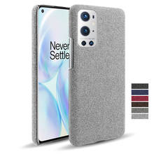 Cloth Texture Fit Cover For OnePlus 9 Pro 9E 8T 6T 5T 6 5 Luxury Febric Antiskid Case For One Plus 8 7 7T Pro Nord N100 N10 5G 2024 - buy cheap