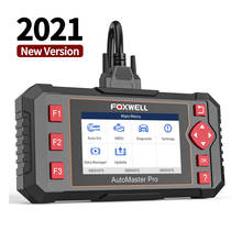 Профессиональный автомобильный диагностический инструмент FOXWELL NT604 Elite OBD2, прибор для чтения кодов двигателя, трансмиссии ABS SRS, OBD 2, Автомобильный сканер 2024 - купить недорого