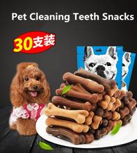 Snacks de alimentación para mascotas, palitos molares Para perros pequeños, Limpieza de dientes, entrenamiento para perros, recompensa, ternera, pollo, comida para masticar 2024 - compra barato