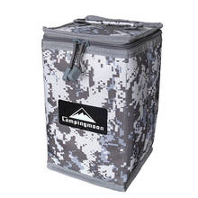 Capmingmoon tampa do cilindro de gás ao ar livre acampamento cozinhar gastanks protetor bolsa de armazenamento portátil camuflagem saco lâmpada packs 2024 - compre barato