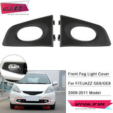 Zuk capa para farol de neblina, capa para farol dianteiro, anti-neblina, para honda fit jazz 2009 2010 2011 ge6 ge8 oe # oe 2024 - compre barato