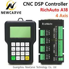 RichAuto-controlador CNC de 4 ejes DSP A18, Sistema de Control de Movimiento de conexión USB, Manual para enrutador CNC NEWCARVE, A18s A18e 2024 - compra barato
