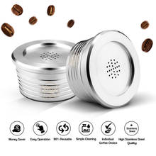 Stainless Steel Reusable Coffee Capsule Refillable Coffee Capsules Cup Filter Compatible with Delta Q 2024 - buy cheap