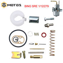 ZS MOTOS Carburetor Puch 12MM Repair Kit for BING SRE 1/12/279 Motorcycle Spare Parts Jets For BING Repair Kit 2024 - buy cheap