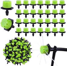 100Pcs Green 1/4Inch Garden Adjustable Nozzles Drip Irrigation Watering Sprinkler Anti-Clogging Emitter Dripper Green Garden Sup 2024 - buy cheap