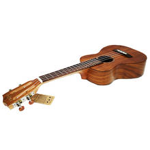 Ukelele profesional de 26 tenor y 4 cuerdas, Mini Guitarra hawaiana solo superior para madera de Acacia KOA sólida, Ukelele eléctrico con pastilla EQ 2024 - compra barato