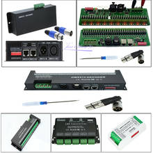 Controlador LED DMX512 RGB RGBW, controlador de atenuación de decodificador de 30 canales para tira LED 5050 RGB RGBWW, dmx 3/4/6/12/30 canales, nuevo 2024 - compra barato