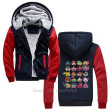 Fashionable Funny Slime Dragon Quest hoodie Men Winter Thick Warm Sportwear Sweatshirts Harajuku 2024 - buy cheap