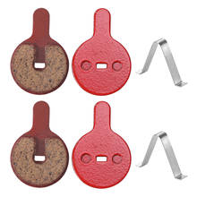 2 Pairs MTB Bike Brake Pads Resin Semi-Metallic Mountain Road Cycling Braking Disc Parts for BB8 NOVELA YINXING BOLIDS FOREVIR 2024 - buy cheap