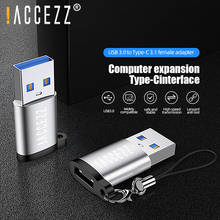 !ACCEZZ OTG USB C Adapter USB To Type C Female Adapter For Macbook Pro Laptop PC Tablet Earphones HUB Keyboard Charge Converters 2024 - buy cheap