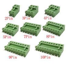 5Pairs 2P-10 Pin Terminals Plug Straight Needle Header Socket HT3.96 3.96mm Pitch PCB Screw Terminal Block Connector 2024 - buy cheap