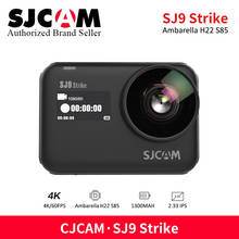 Новое поступление SJCAM SJ9 Strike supermooth GYRO/EIS Водонепроницаемая Экшн-камера 4K Беспроводная зарядка прямая трансляция Спортивная камера 2024 - купить недорого