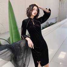 Sexy Oriental Dress Qipao Chinese Style Cheongsam Vietnam Traditional Dress Asian Sexy Japanese Dresses Ao Dai Dress FF2799 2024 - buy cheap