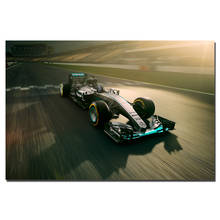 Amg petronas f1 carro de corrida cartaz da lona pintura decoração arte da parede imagem para sala estar 2024 - compre barato