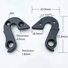 1pc bicycle Derailleur rear Hanger Cycle Bike alloy rear gear mech derailleur hangers for Tropix Miguel Tropix Martines 2016 2024 - buy cheap