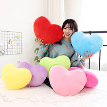 Heart Shape Decorative Throw Pillow PP Cotton Soft Creative Doll Lover Gift Sofa cushion car cushion pillow Adult kids toys 2024 - buy cheap