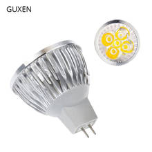 GUXEN Dimmable led light 9W 12W 15W led lamp MR16 12V led bulbs 2 years warranty free shipping 10pcs/lot 2024 - buy cheap