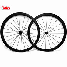 Juego de ruedas de carbono para bicicleta de carretera, 700c, 38x23mm, clincher R13, 20/24, radios de pillar 1432 2024 - compra barato