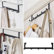 Luxury 5 Hooks Hanger Towel Hat Coat Clothes Wall Hook Over Door Living Room Bathroom Hooks 2024 - buy cheap