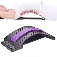 Cervical Vertebra Lumbar Traction Stretching Device Spine Pain Relief Back Massage Board Prevention Lumbar Disc Herniation Brace 2024 - buy cheap