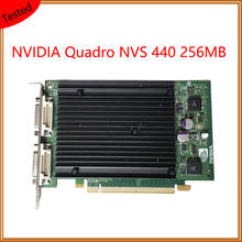 Quadro NVS 440 256MB 100% Original Graphics Card For NVIDIA Dual DVS-59 Output Graphics Card 2024 - buy cheap