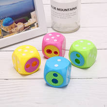 New Dice Kawaii Plastic Automatic Pencil Sharpener Cutter Gift Creative Stationery Kids Toys School Office Supplies 2024 - buy cheap