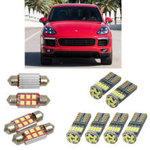 Interior led Car lights For porsche cayenne 92a 2010 car accessories boot light License Plate Light 8pc 2024 - buy cheap