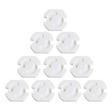 10Pcs Mains Plug Socket Cover Baby Proof Child Safety Plug Guard Protector 2024 - buy cheap