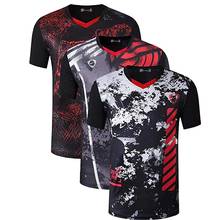 Jeanrusso camisetas masculinas, camisetas para esportes com secagem, manga curta, corrida, fitness, 3 unidades 2024 - compre barato