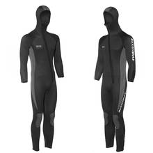 ZCCO-traje de neopreno cálido para hombre y mujer, traje de buceo, protector solar, 5MM, para caza de peces 2024 - compra barato
