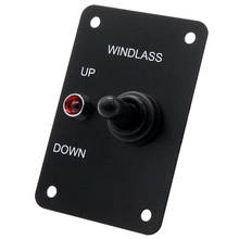 Anchor Winch Up Down Toggle Switch Panel With 12V Car LED Indicator 2024 - buy cheap