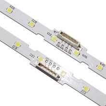 Tira de luces LED de retroiluminación, accesorio para Samusng 55NU7100 UE55NU7300 UE55NU7100 UE55NU7105 AOT_55_NU7300_NU7100 BN96-45913A, 30 unids/lote 2024 - compra barato