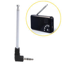 Antena receptora de Radio de 3,5mm interfaz multiusos de acero inoxidable Radio FM 2024 - compra barato