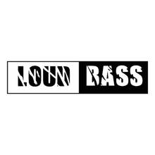 Loud Bass Word Decal Vinyl Car Stickers Accessories Black White CL526 2024 - buy cheap