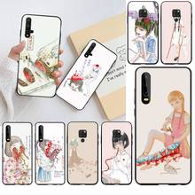 shintaro kago Horror cartoons Bling Cute Phone Case for Huawei P40 P30 P20 lite Pro Mate 20 Pro P Smart 2019 prime 2024 - buy cheap