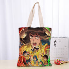Anime Inazuma Eleven Tote Bag Women Canvas Fabric Bags Eco Reusable Shopping Bags Traveling Beach Casual Useful Shoulder Bag 2024 - buy cheap