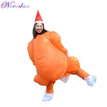 Christmas Inflatable Cosplay Costume Thanksgiving Turkey Animal Festival Party Cartoon Inflatable Costume for Adult Woman Man 2024 - buy cheap