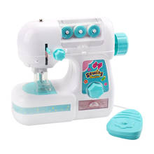 Máquina de costura infantil, brinquedo, mini móveis, aprendizado educacional, design de roupas, presentes para meninas e crianças 2024 - compre barato