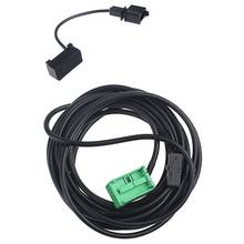 Cable de arnés de micrófono con Bluetooth para coche, conectores de conexión de ordenador, adaptador, convertidor, para VW RNS315, RNS510, MFD3 2024 - compra barato