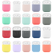 Soft Silicone Cases For Apple Airpods 1/2 Protective Bluetooth Wireless Earphone Cover For Apple Air Pods Charging Box Bags 2024 - buy cheap