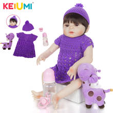 KEIUMI Waterproof Limit Collection Full Silicone Vinyl Reborn Baby Girl Doll Customize Reborn Doll Toys For Kids' Birthday Gifts 2024 - buy cheap