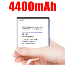 4400mAh BL197 BL-197 for Lenovo A800 A820 A798t S720 S720i S750 S889T S870e S868T S889 A820T A798T S868T Battery 2024 - buy cheap